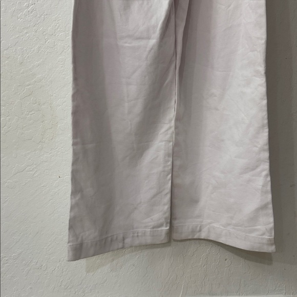 Anthropologie ASKK NY Laxy Jack White Overalls Wide Leg Size 0 NWT - Picture 9 of 10